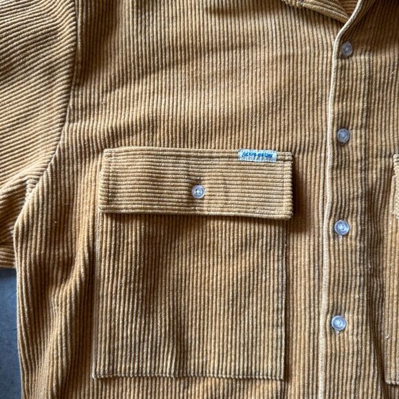 FuckingAwesome Corduroy Overshirt Heavyweight FA Medium Brown Button Up Skate - Picture 4 of 6